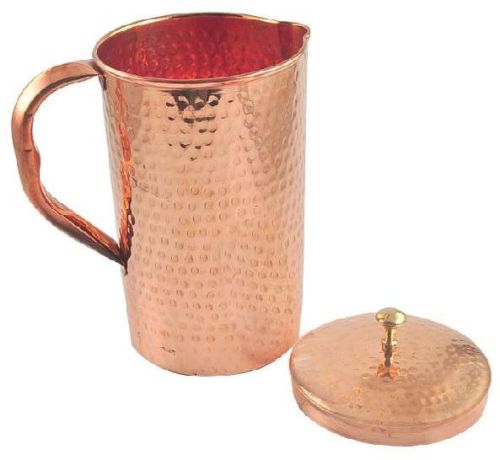 Copper Jug, For Serving Water, Feature : Crack Proof, Durable, Eco Friendly, Fine Finish, Good Quality