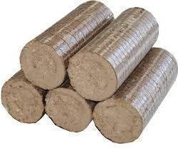 Biomass briquettes, Packaging Type : HDPE Bag
