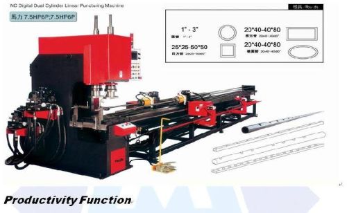 OEM Sheet Metal Stamping Parts Die Used Hydraulic Steel Pipe Punching Machine