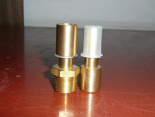 Custom Machined Brass Fitting