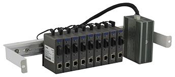 DIN-Rail Media Converter