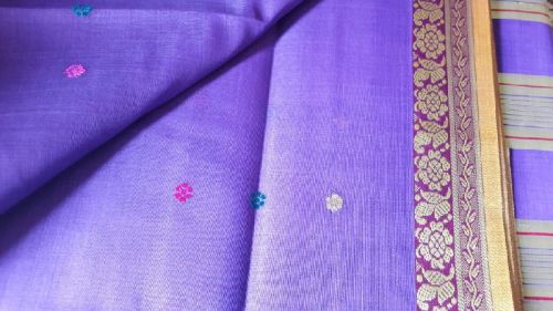 Wrinkle Free Cotton Sarees, For Anti-Wrinkle, Easy Wash, Shrink-Resistant, Pattern : Plain, Printed