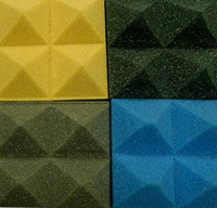 GK Polyurethane Pyramid Acoustic Foam