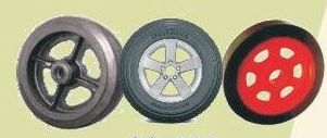 CI Rubber Wheels, Size : 10x6inch, 12x7inch, 6x4inch, 8x5inch