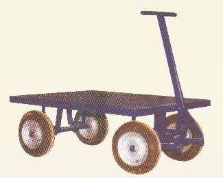 Metal Light Tyre Platform Truck, For Constructional, Feature : Attractive Colors, Comfortable Riding