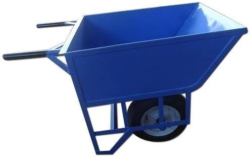 Iron Single Wheel Barrow, For Cleaning Purpose