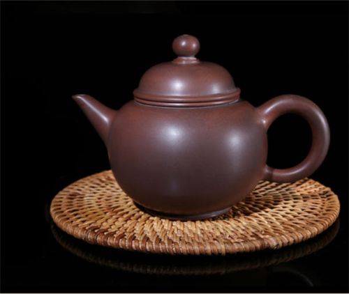 Pottery 210ml Qinzhou Nixing Single Tea Pot