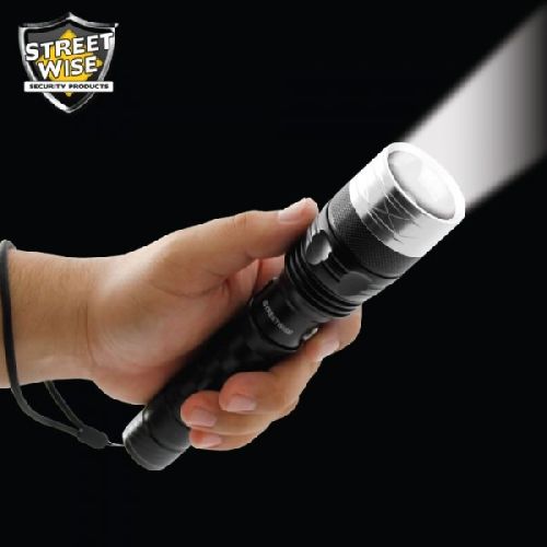 Streetwise LED Flashlight W/Self-Defense Spikes