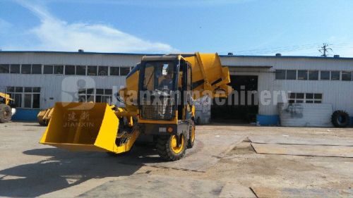 Self Loading Concrete Mixer Truck