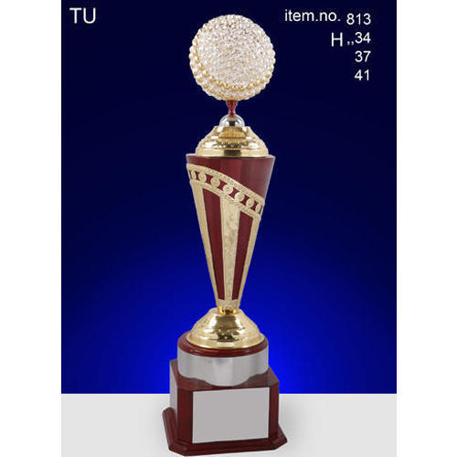 Crystal Ball Metal Trophy