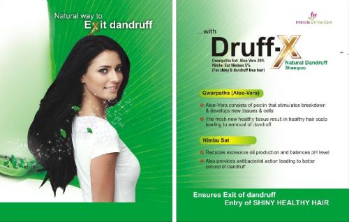 100ML DRUFF X NATURAL DANDRUFF SHAMPOO, Gender : UNISEX