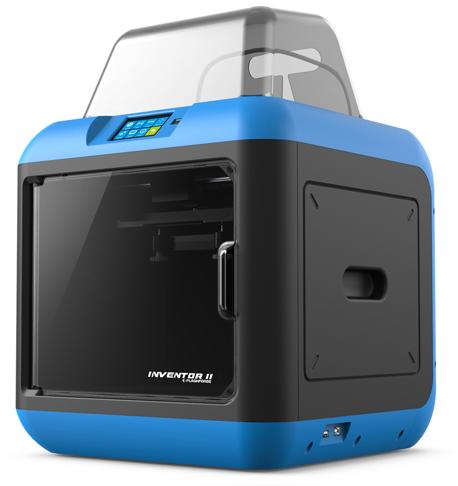 Flashforge Inventor FDM 3D Printer, For Home, Industrial, Color : Black, Sky Blue