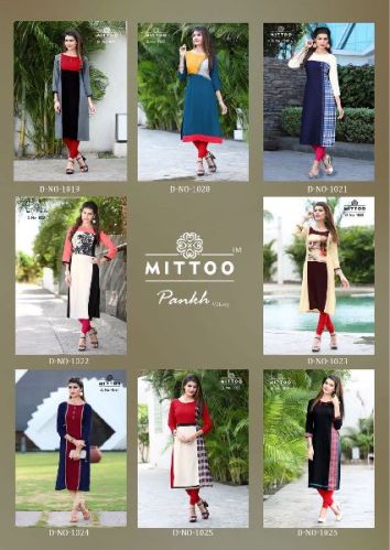 Rayon kurtis