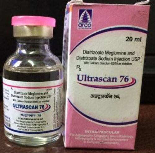 Diatrizoate Meglumine & Diatrizoate Sodium - 76 Inj