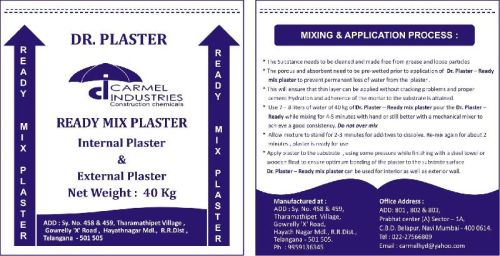 Dr.plaster Ready Mix Plaster