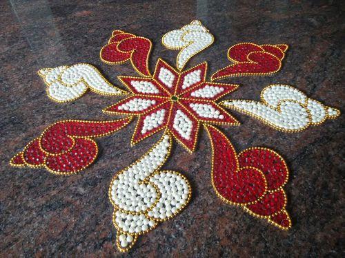 Kundan Wall Hanging Rangoli