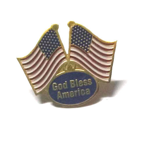 Printed Brass Flag Badges, Color : Multicolor