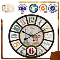 Decoration Wall Clock Diameter 58cm, Packaging Type : Vintage