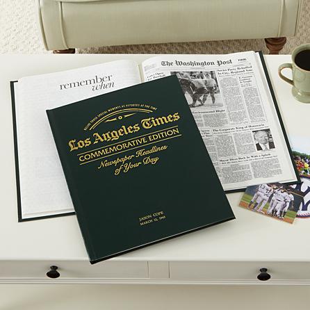 The Front Page News Birthday Book