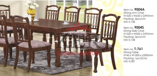 Dining Set, Packaging Type : Dark Brown