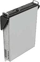 Made of 14 gauge steel Vertical Wallmount Rack