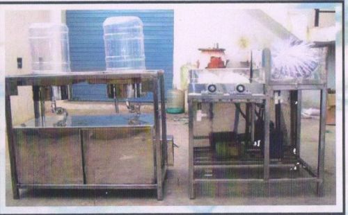 20 Ltr Manual Jar Washing & Filling Machine