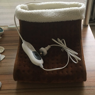 Removable fluffy soft lining Electric Heating Foot Warmer