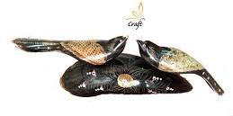 Polished Bone Handcraft Statue, Color : Multi Color