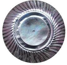 Paper Plate 120gsm Silver Coated, For Event, Nasta, Party, Snacks, Feature : Disposable, Disposable
