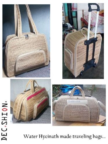 Natural Water Hyacinth Bags, For Daily Use, Style : Hand Made