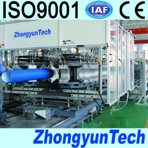 Pe Corrugated Pipe Machine, Brand Name : zhongyuntech