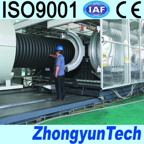 PE Corrugated Pipe Extruder Machine