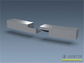 Goetze Angle Step-Type Joint Piston Rings