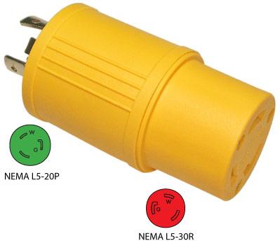 Locking Adapter, Packaging Type : Yellow