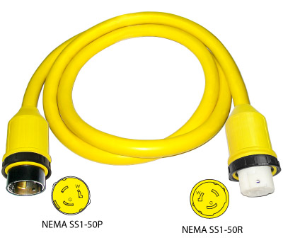 Marine Shore Power Cord