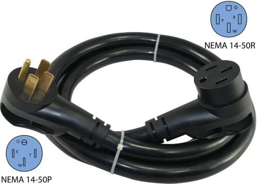RV Ergo Grip Power Extension Cord, Packaging Type : Black