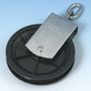 DOUBLE SWIVEL EYE CABLE PULLEYS