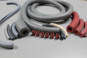 Expanded Silicone Rubber Extrusions: Tube Sections