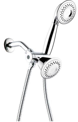 Dual Mist Shower Heads Combo Set