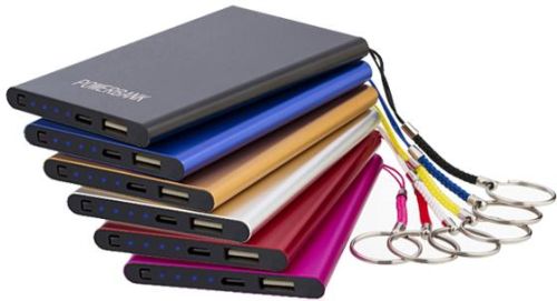 4000mah Super Slim Keychain Power Bank