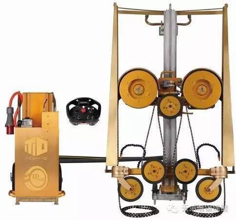 Arial Aluminum Alloy Reinforced Concrete Hydraulic Wire Saw Machine