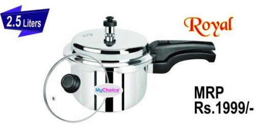 2.5 Liter Royal Stainless Steel Pressure Cooker