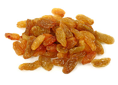 Golden raisins, Usage : Sweet