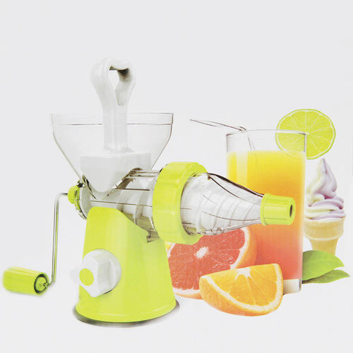 Hand Press Juicer, Color : Black, Blue, Light Pink, Orange, Red