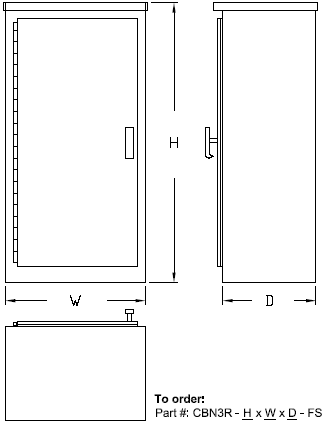 Hinge Covers - T-Handle