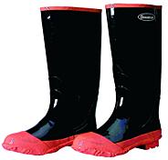 Reinforced Toe Cap Black Rubber Boots