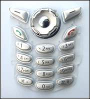 Hard Top Rubber Base Keypad