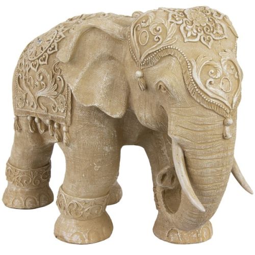 Stone Elephant Statues