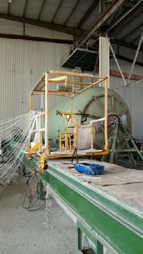 VFW-25000 Computer Control Vertical Site Winding Machine For FRP Tank