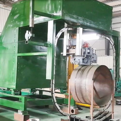 Automatic Steel Strapping Machine For Horizontal Bundling Of Steel Coils